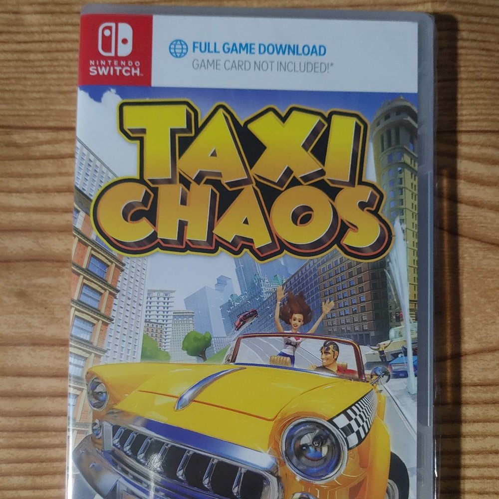 Taxi Chaos Nintendo Switch Game (NEW)